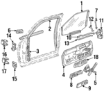 12363328 - Body: Inner Panel for Chevrolet: Blazer, C1500, C2500, C3500, K1500 Pickup, K2500 Pickup, K3500 Pickup, Suburban C1500, Suburban C2500, Suburban K1500, Suburban K2500 | GMC: C1500 Pickup, C2500 Pickup, C3500 Pickup, K1500 Pickup, K2500 Pickup, K3500 Pickup, Suburban C1500, Suburban C2500, Suburban K1500, Suburban K2500, Yukon Image