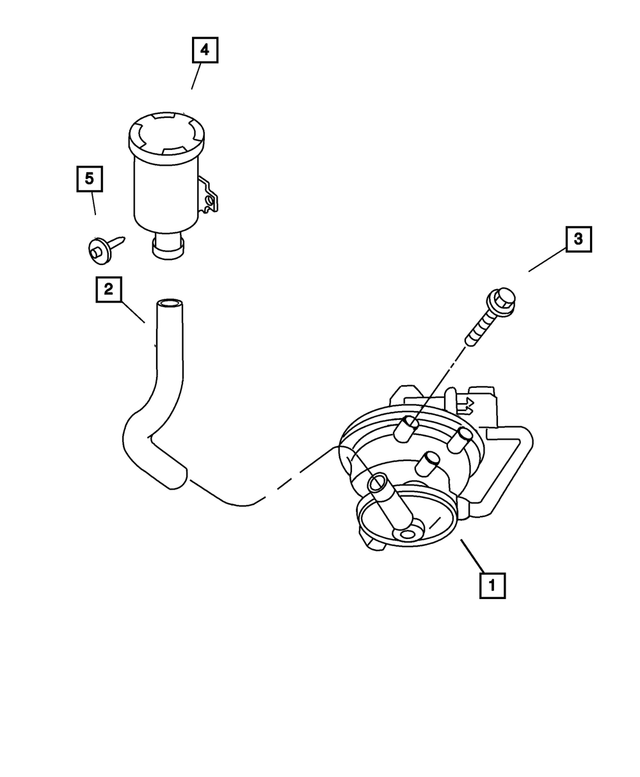 4891422AD - Emission Systems: Leak Detection Pump for Mopar Image