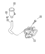 4891422AD - Emission Systems: Leak Detection Pump for Mopar Image