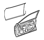6700107050 - : Door Shell for Toyota Image