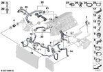 17127580957 - Radiator: Coolant Hose for BMW Image