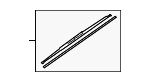 MZ693020 - Body: Advantage Selectâ„¢ Wiper Blade,Driver - TRICO PRODUCTS CORPORATION for Mitsubishi: Mirage, Mirage G4, Outlander Sport Image