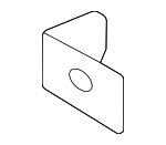 63135TVAA01 - Body: Hinge Pillar Reinforced Baffle for Honda Image
