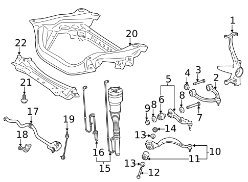 Shocks & Components for 2019 Mercedes-Benz AMG&reg; GT S #4