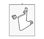 83161T20A01ZA - Body: Cowl Trim for Honda: Civic Image