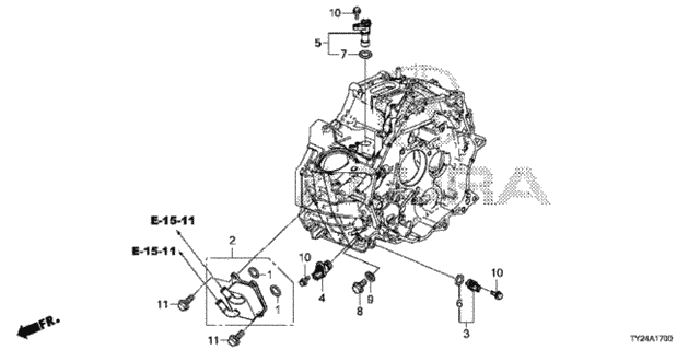 AT ATF Warmer (DCT) for 2016 Acura RLX #0