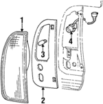 F67Z13466BA - : Tail Lamp Bulb for Ford Image