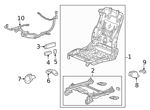 Tracks & Components for 2017 Acura RDX #0