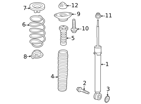 Shocks & Components for 2020 Honda CR-V #0