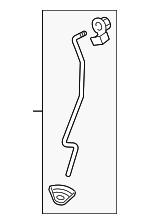 72653T7A305 - Body: Lock Rod for Honda: HR-V Image