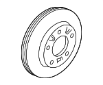 C26Y3325XD - Brakes: Rotor for Mazda: 3, 5 Image