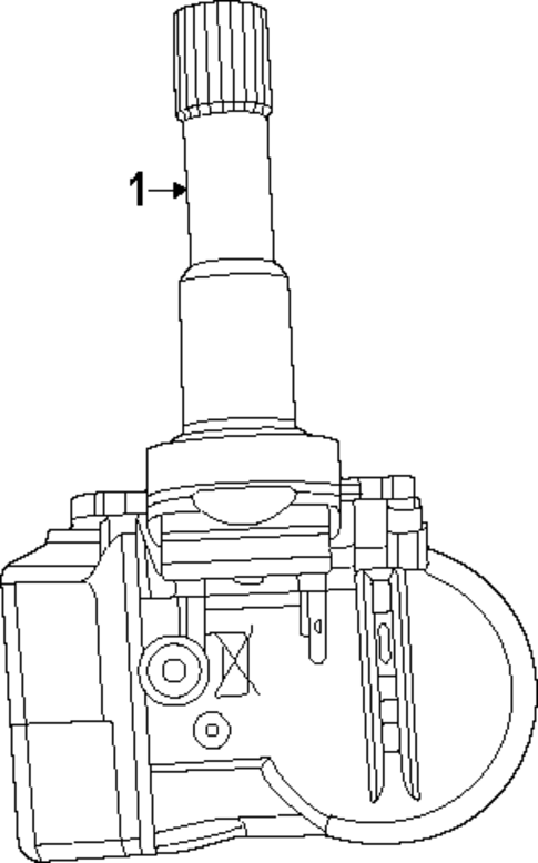 Tire Pressure Monitor Components for 2024 Ram ProMaster EV #0
