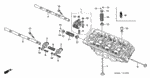 14620P8AA01 - Engine: ARM ASSY., IN. ROCKER for Acura Image