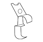 5Q0121093CN - Cooling System: Lower Hose Upper Bracket for Audi Image