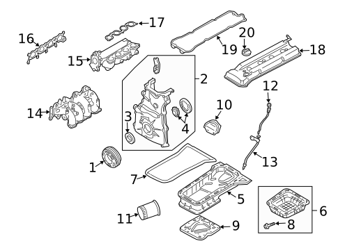 Engine Parts for 2005 Nissan Sentra #0