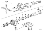 26121100992 - Prop Shaft: Dust Protection for BMW Image
