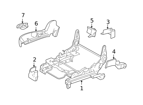 Tracks & Components for 2008 Mazda 6 #1