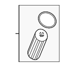 2781800009 - Maintenance &amp; Lubrication: Engine Oil Filter Element for Mercedes-Benz Image