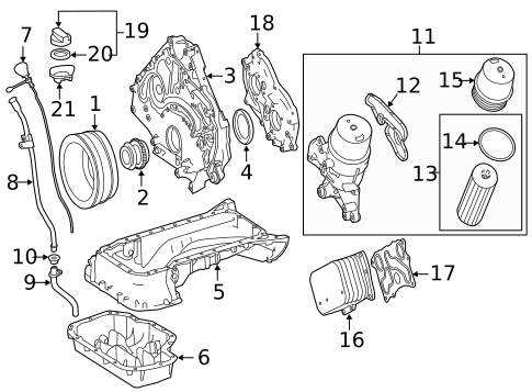Engine Parts for 2013 Mercedes-Benz CL 63 AMG&reg; #0