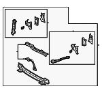 SU00309495 - Belts &amp; Cooling: Radiator Support for Toyota: GR86 Image