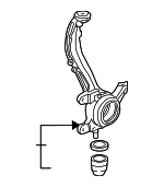 51210SDAA02 - : Knuckle for Acura Image