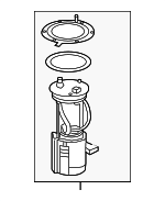 17045TRWA01 - : Fuel Pump And Strainer Set for Honda Image