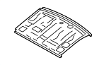 53105VC0109P - Body: Pkg Tray Panel for Subaru Image