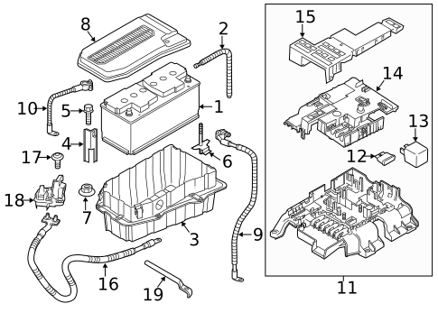 Battery for 2018 Porsche Cayenne #0