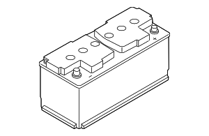 9A7915089B - Electrical: Vehicle Battery for Porsche Image