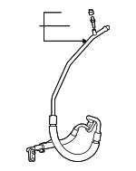 20800917 - HVAC: A/C Refrigerant Hose for Chevrolet: Malibu | Saturn: Aura Image