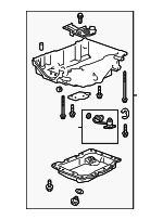 12676336 - Engine: Engine Oil Pan for GM Image