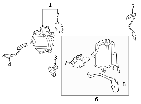 Emission Components for 2018 BMW X6 #0