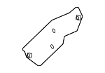 MR263228 - : Auto Trans Control Bracket for Mitsubishi Image