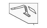 2066105703 - Body: Battery Holder for Mercedes-Benz Image