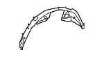 2366106401 - Body: Wheel Housing Side Panel for Mercedes-Benz Image