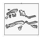5710206280 - Body: Rail Assembly for Toyota: Avalon, Camry Image