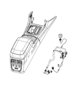 68305568AC - Electrical: Console Wiring for Mopar Image