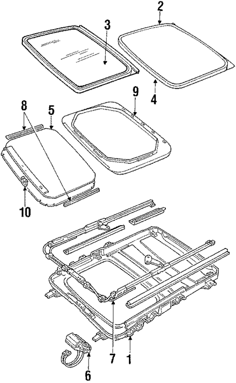 Sunroof for 1984 Chevrolet Monte Carlo #1