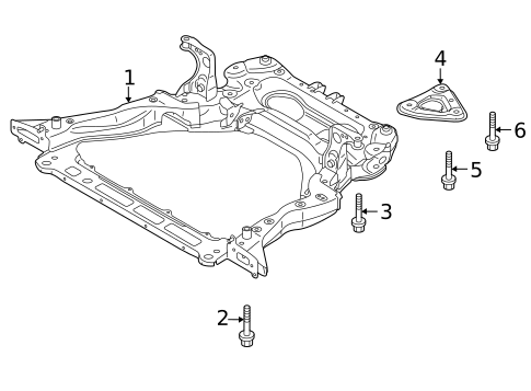 Suspension Mounting for 2022 Nissan Rogue #0