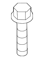 9YA42A816 - Air &amp; Fuel Delivery: Air Filter Housing Bolt for Mazda Image