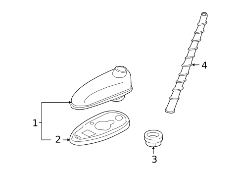 Navigation System Components for 2010 Hyundai Santa Fe #0