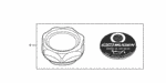 15610XMA000 - : Cap, Oil Filler for Honda Image
