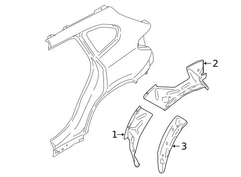 Inner Structure for 2020 BMW X1 #0