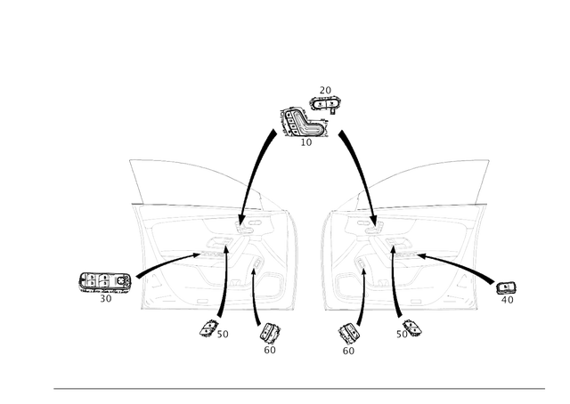 1779056600 - Electrical System: Switch Block for Mercedes-Benz: 180A, 180b, 220a, A220, CLA250, CLA35 AMG, CLA45 AMG, CLA45 AMG S, EQB 250+, EQB 300, EQB 350, GLA250, GLA35 AMG, GLA45 AMG, GLB250, GLB35 AMG Image image