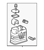 85609672 - : Vapor Canister for Buick: LaCrosse | Chevrolet: Impala Image