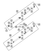 5146488AE - Rear Axle; American Axle 292 MM Single Rear Wheel; Differential and Drive Line: Drive Shaft for Mopar Image