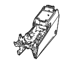 7GU05TX7AC - Body: Console Base for Mopar Image