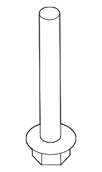 MU140023 - Suspension: Mount Bracket Bolt for Mitsubishi Image