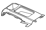 29081000003D16 - Body: Rear Console for Mercedes-Benz Image