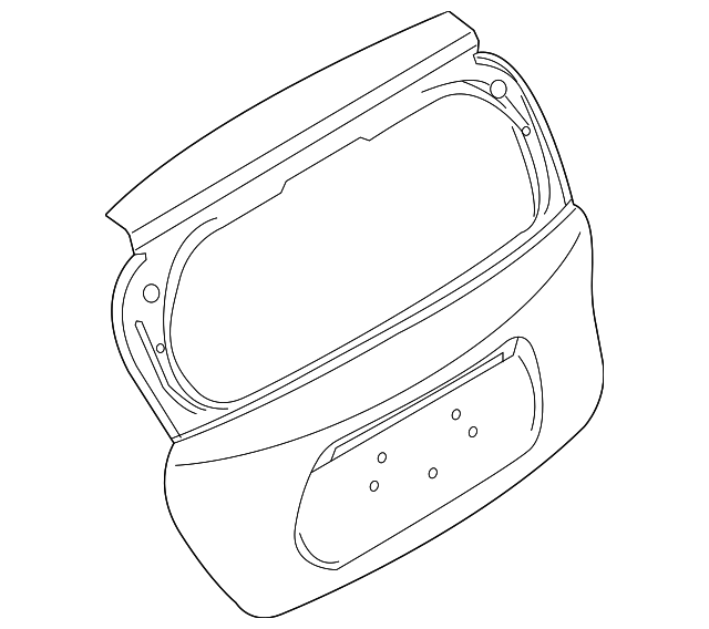 Lift Gate - Nissan (KMA00-9MBMB)